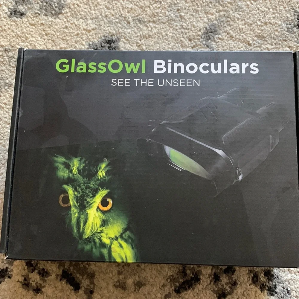 Creative xp glass owl binoculars BNIB